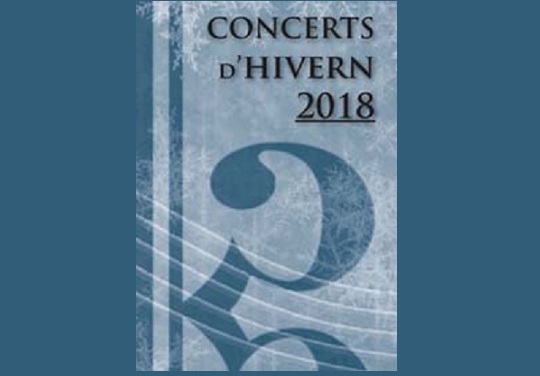 Concerts d'Hivern 2018